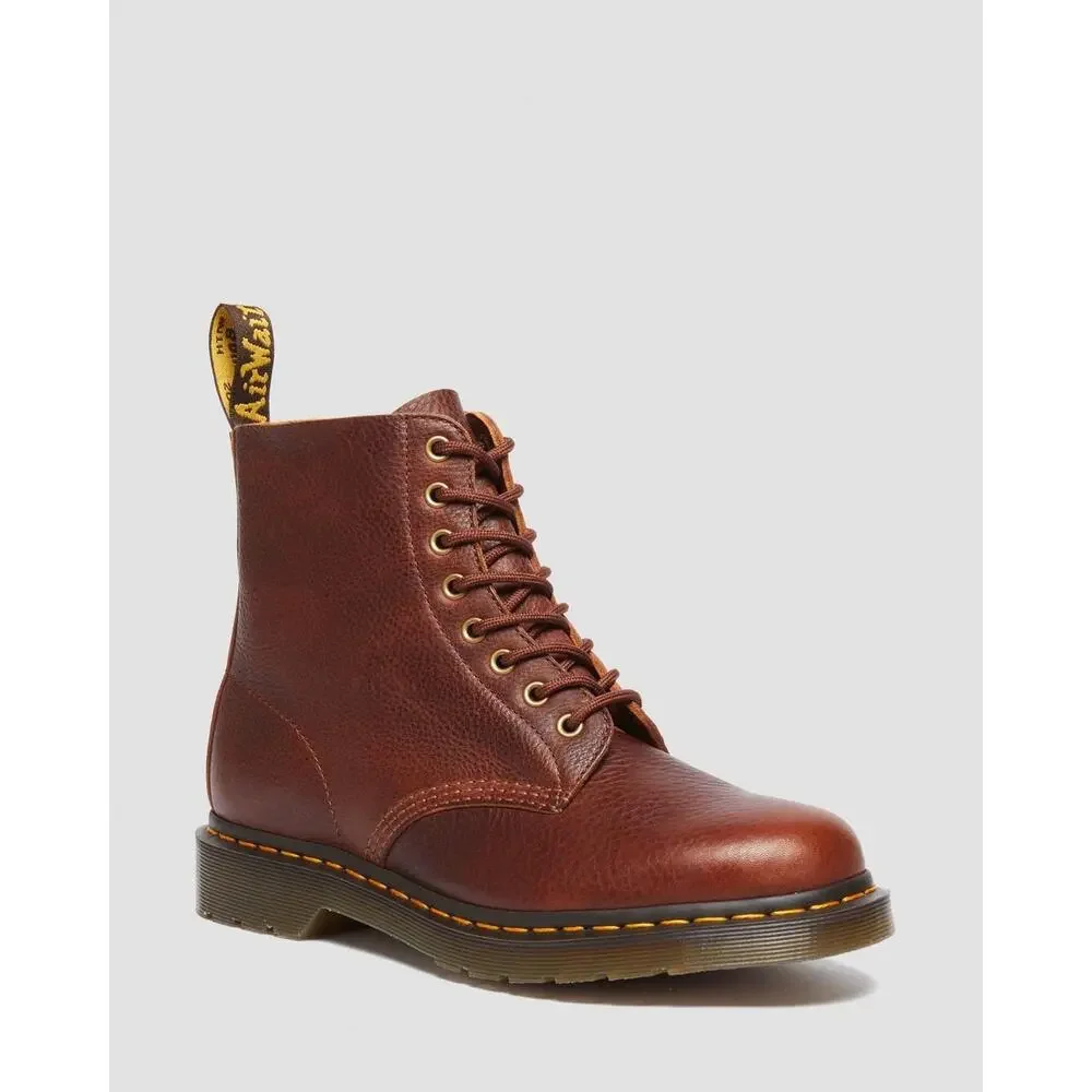 NEW Dr Martens 1460 Ambassador Leather Boots Brown Cashew Lace Up‎ Heritage